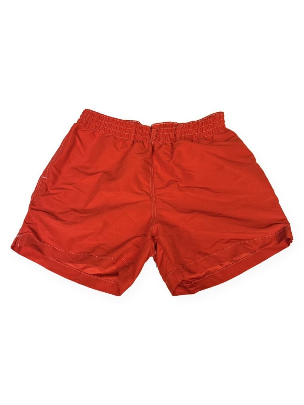 Chubbies Men's Swim Suit Trunks Mesh Lined Made in USA Solid Light Red